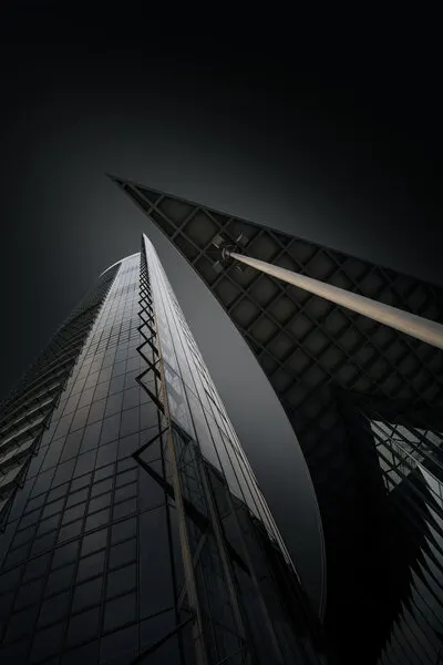 Modern Skyscraper Lines, wall art by Jörg  Vollrath