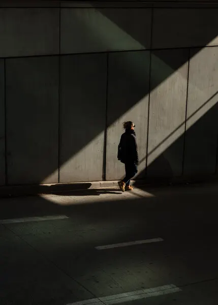 Urban Light And Shadow, wall art by Rudy Mareel