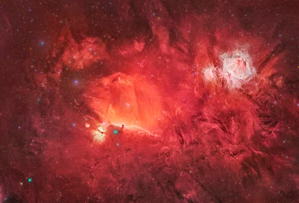 Deep Space Nebula, wall art by Rosa María Rodríguez