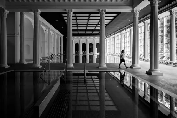Grand Pool Architecture, wall art by Milan Uhrin  AFIAP AZSF