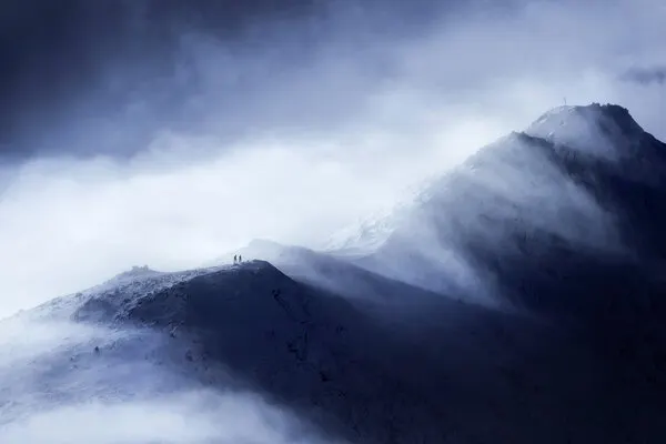 Misty Mountain Ridge, wall art by David Ilkovic EP AFIAP