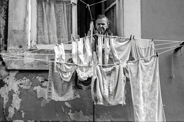 Window View Laundry, wall art by Eduardo Perez Sanchez