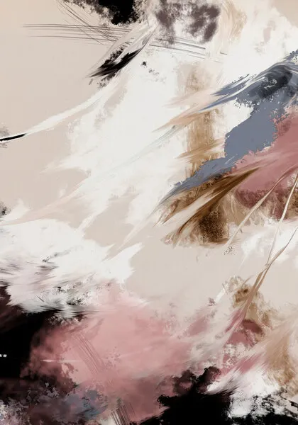 Abstract Brushstroke Flow, wall art by Pictufy Studio II