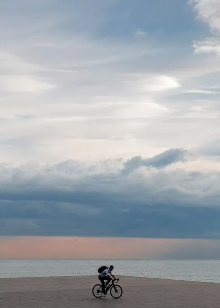 Coastal Ride Serene Sky, wall art by Rudy Mareel