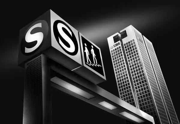 Urban S-Bahn Architecture, wall art by Dani Otero Sobrino
