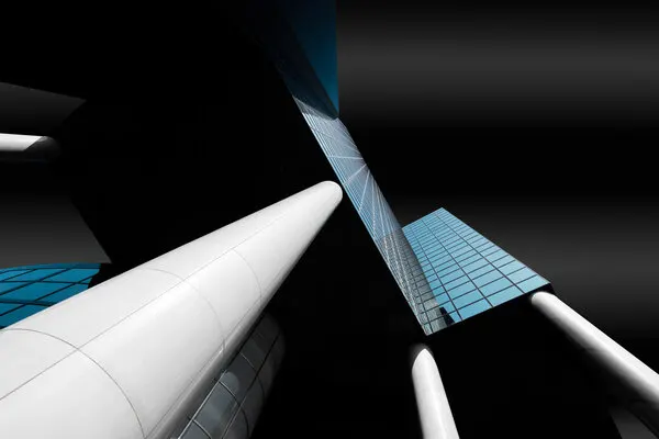 Sleek Urban Geometry, wall art by Jörg  Vollrath