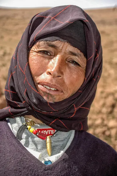 Desert Woman's Gaze, wall art by Raffaele Maglione