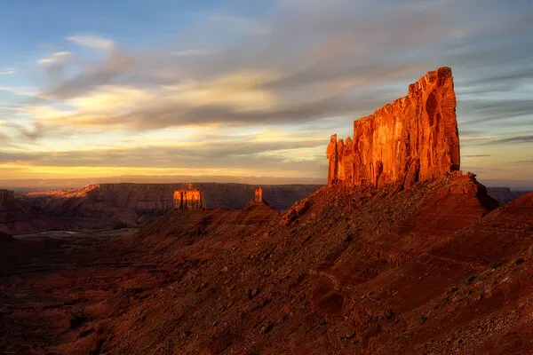 Majestic Desert Sunset, wall art by Johnny Zhang