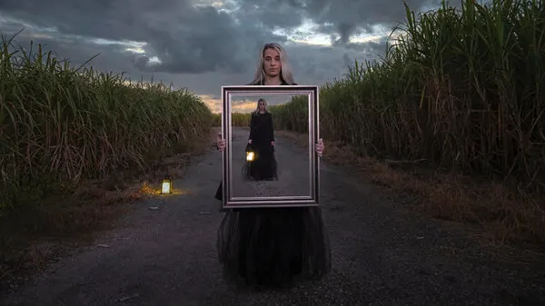 Framed Ethereal Journey, wall art by Emanuel Papamanolis