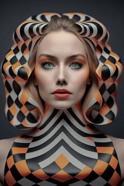 Striking Patterned Beauty, wall art by Klaus Tesching