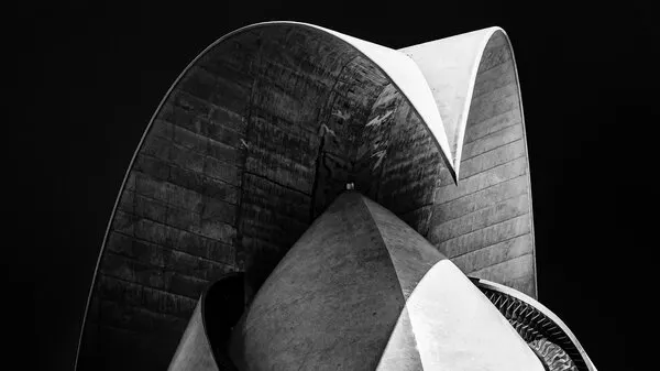Elegant Architectural Curves, wall art by Klaus Tesching