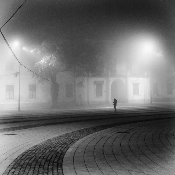 Misty City Solitude, wall art by Marchevca Bogdan