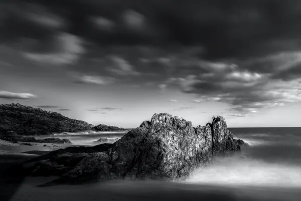 Serene Rocky Coast, wall art by av peteghium