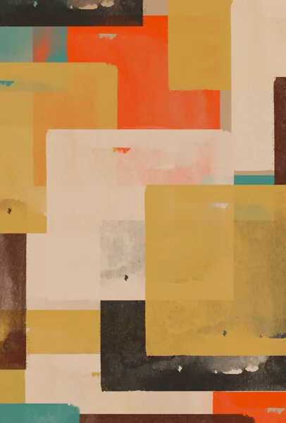 Layered Vibrance, wall art by THE MIUUS STUDIO