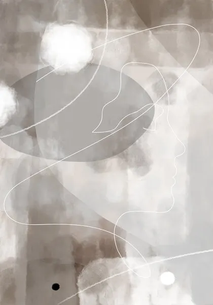 Soft Neutral Profile, wall art by Pictufy Studio II