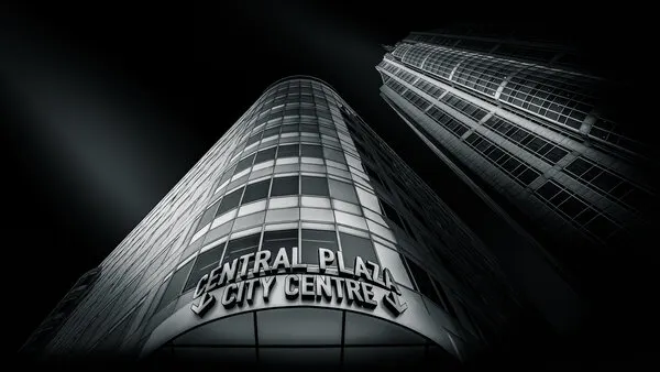Modern City Skyscrapers, wall art by Jörg  Vollrath