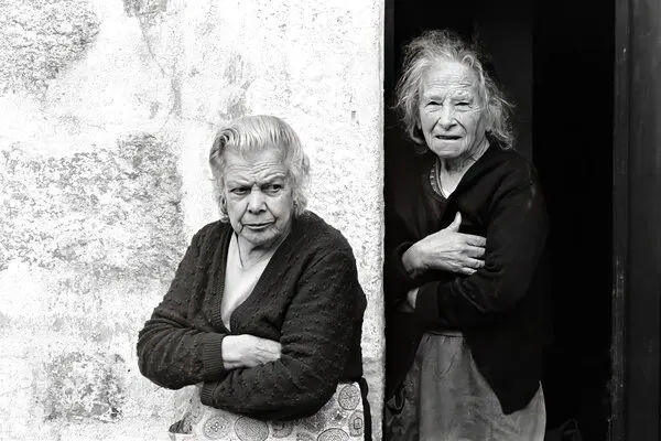 Elderly Women Street Portraits, wall art by Eduardo Perez Sanchez