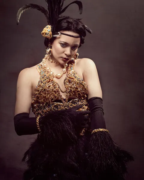 Roaring Twenties Glamour, wall art by Ineke Mighorst