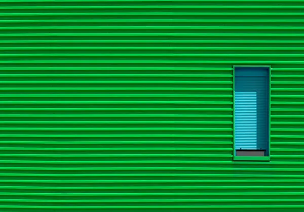 Green Wall Blue Window, wall art by Alfonso Novillo