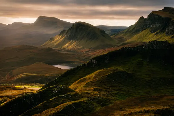 Majestic Mountain Valley, wall art by Adrian Popan