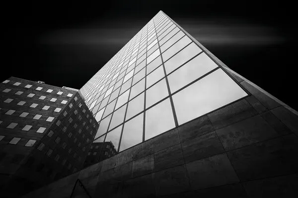 Modern Urban Structure, wall art by Karol Važan