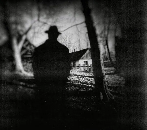 Mysterious Man Silhouette, wall art by Ingrida Urbonavičienė