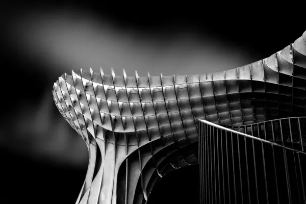 Modern Architectural Curves, wall art by Wilma Wijers Smeets