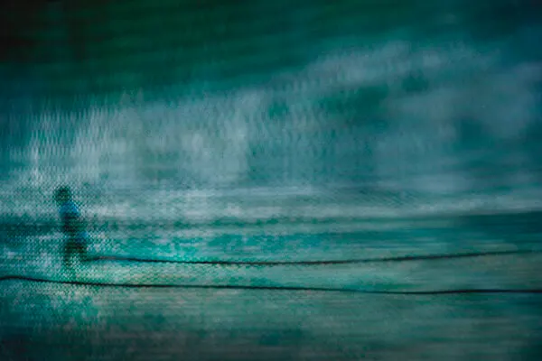 Misty Ocean Figure, wall art by Ekkachai Khemkum