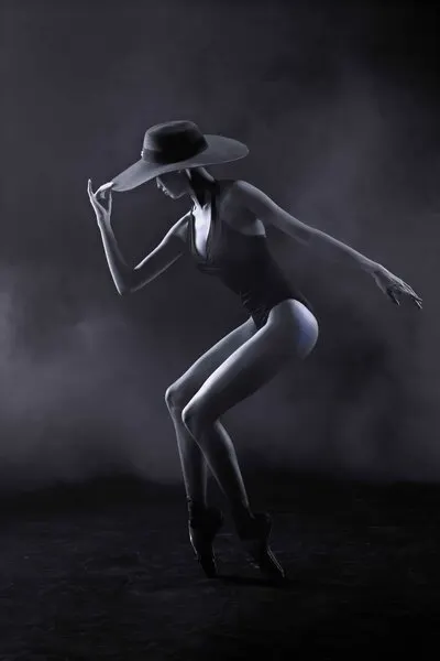 Dancer In Dark Hat, wall art by Agus Adriana