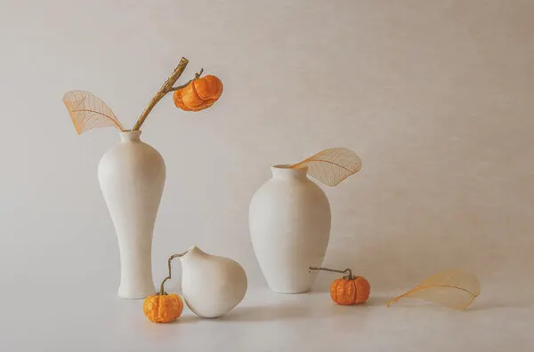 Elegant Autumn Still Life, wall art by May G