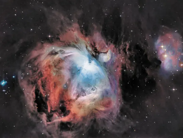Vibrant Orion Nebula, wall art by TaranSohal
