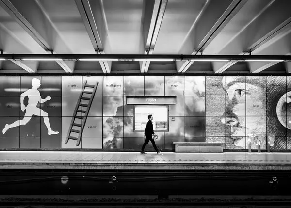 Urban Steps and Art, wall art by Rudy Mareel