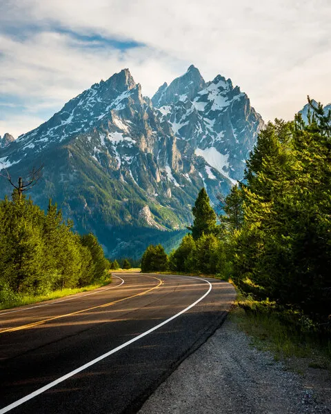 Winding Mountain Road, wall art by Syed Iqbal
