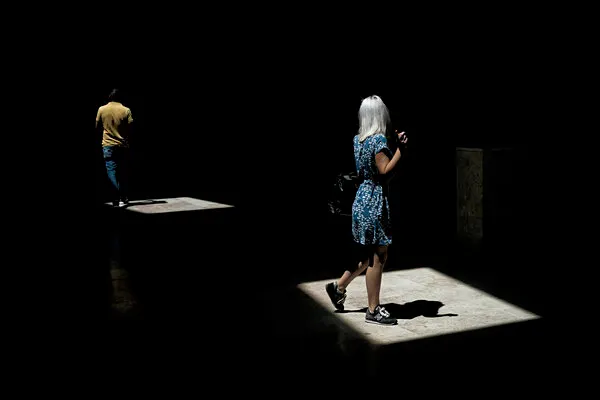 Figures In Dramatic Light, wall art by Carlos Costa
