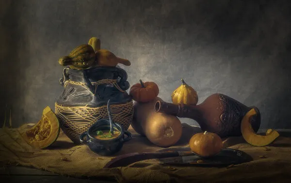 Moody Autumn Harvest, wall art by May G