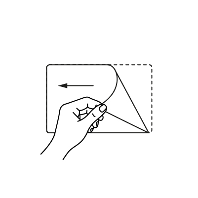Step 2: peel the release paper